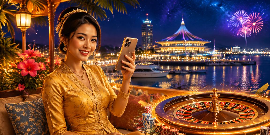 Permainan roulette dalam talian re2 dengan suasana kasino Malaysia yang autentik